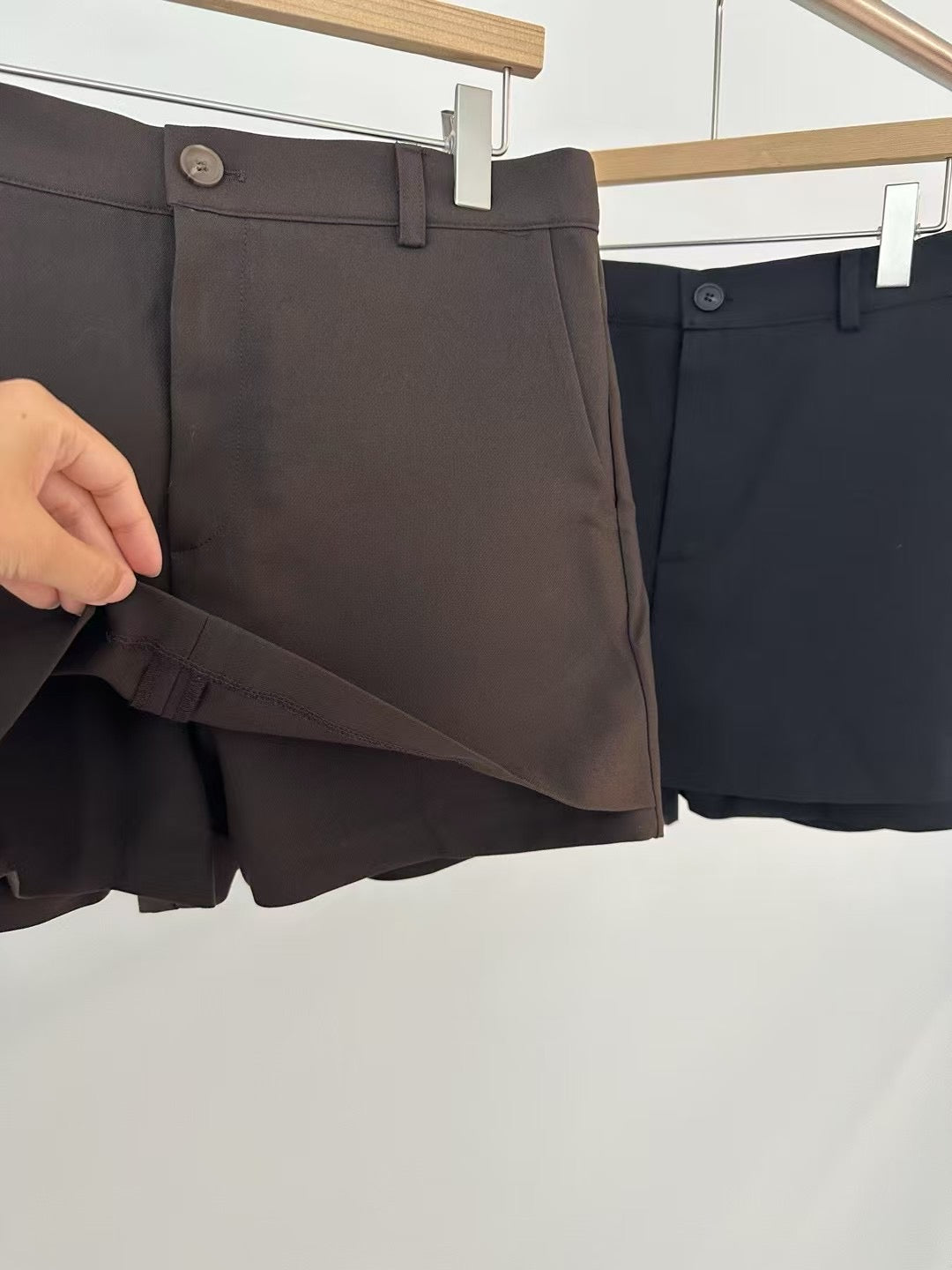 [ 不可錯過!! 橡筋頭西裝裙褲 ] Tiramisu Mini Skorts - 2 colours