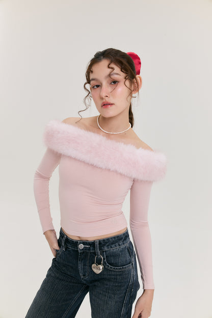 Luv Dept / Amour Off-Shoulder Top (two-way)