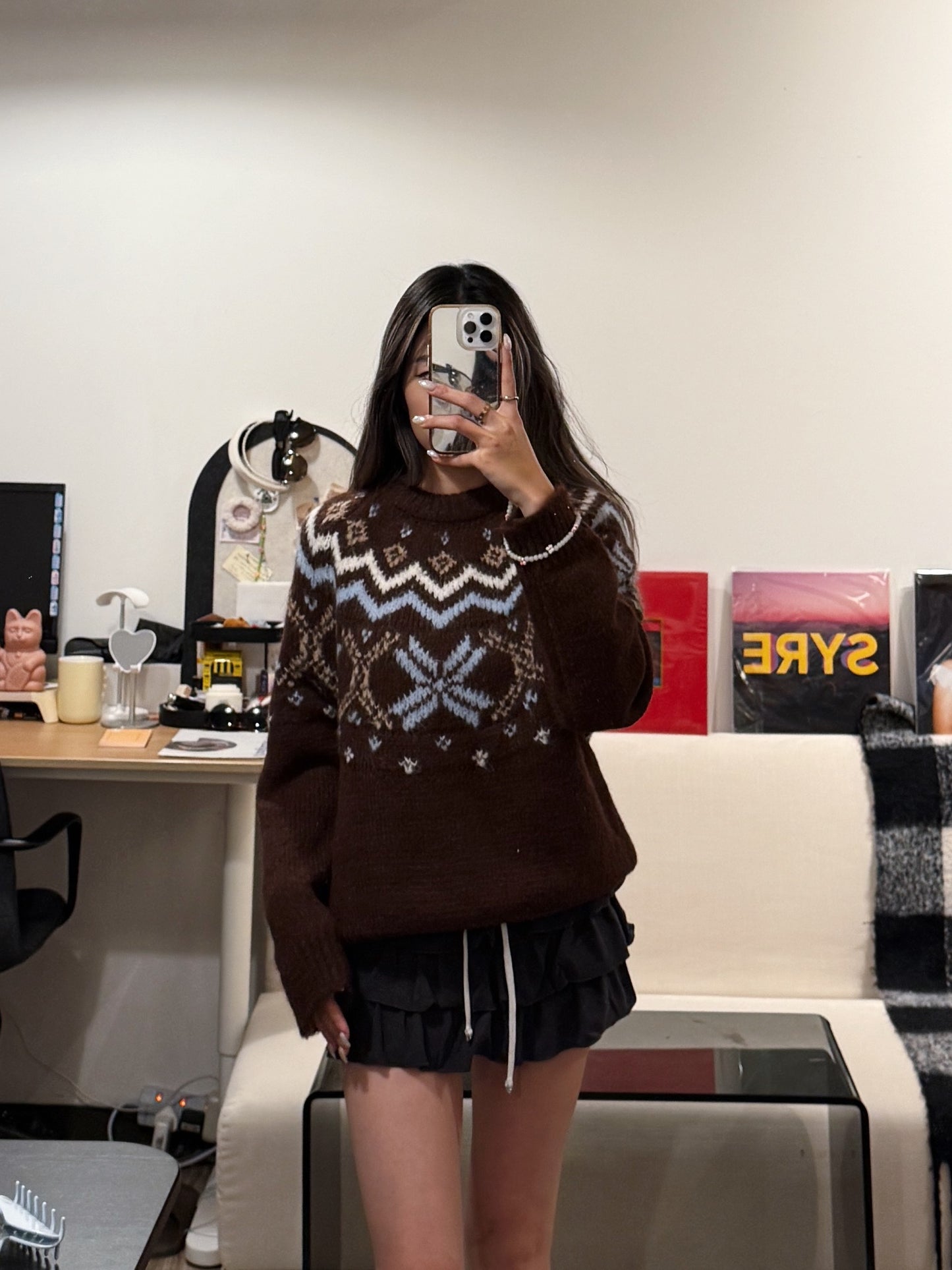 [ 🆕 冬日感 UP! 毛絨絨冷衫 ] Santa's Love Sweater