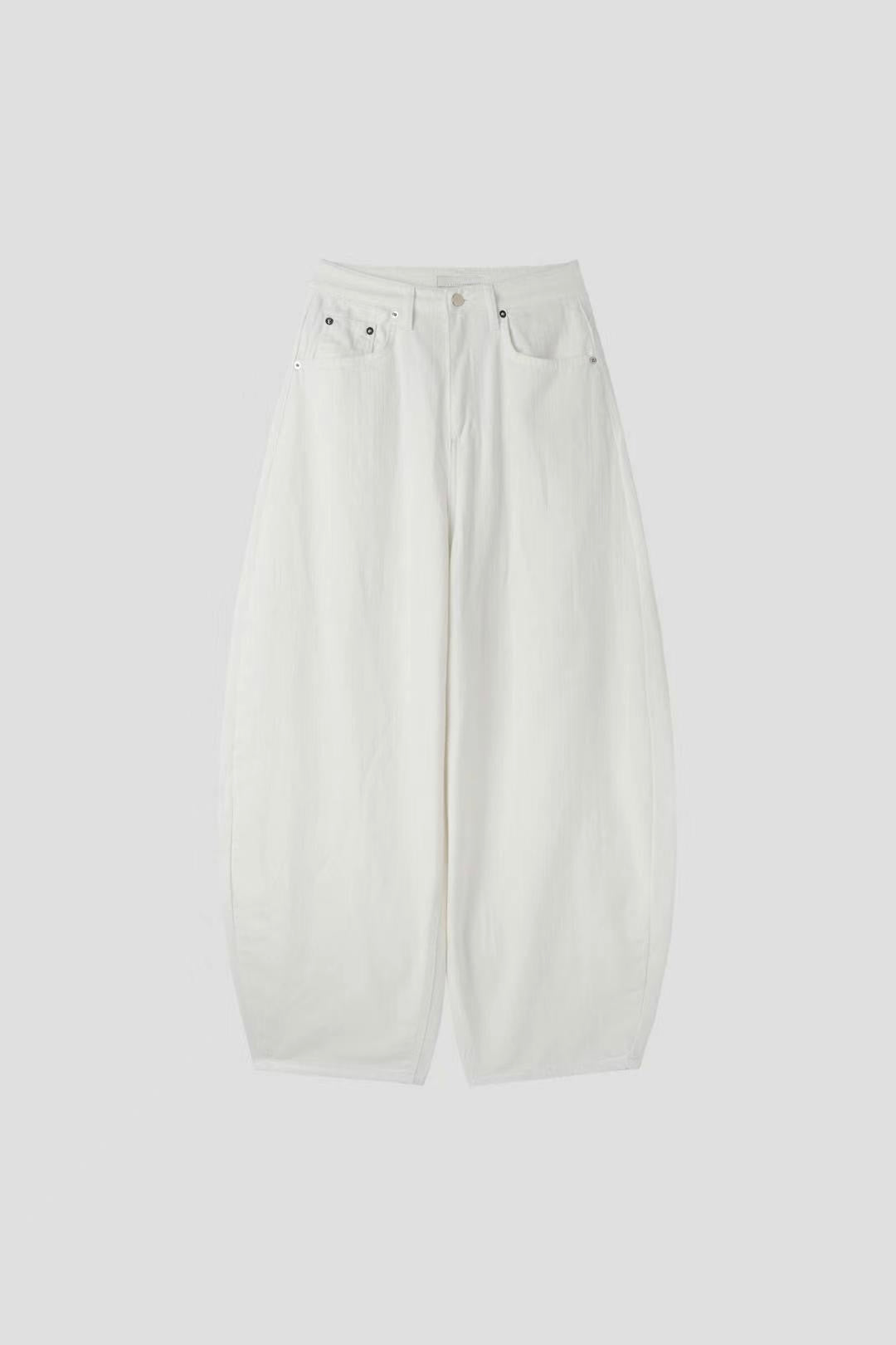 [ 天使來了～ 鐮刀褲! ] Angel's Wings Baggy Jeans