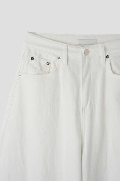 [ 天使來了～ 鐮刀褲! ] Angel's Wings Baggy Jeans
