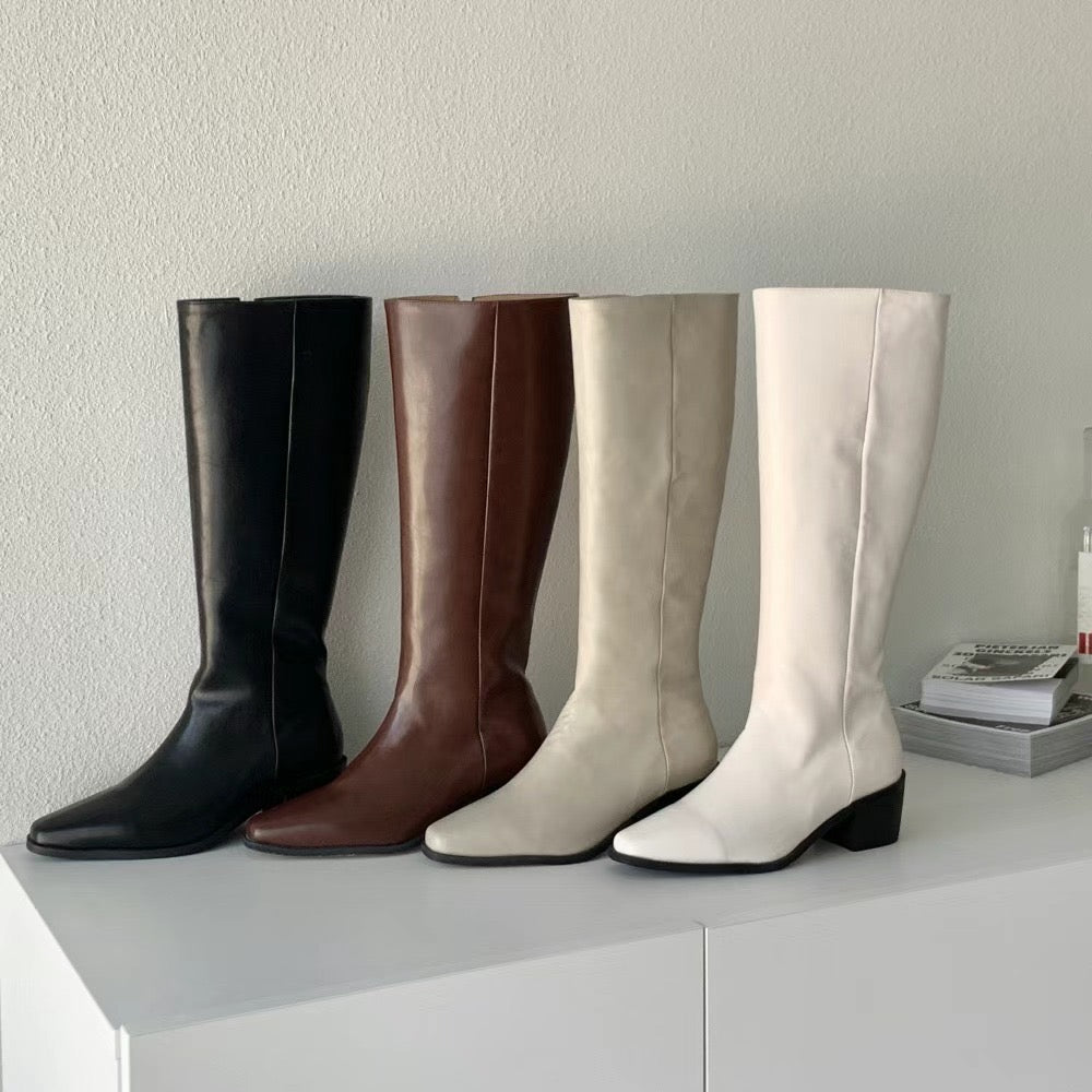 [ DAY 10 新品 - 不會出錯長 boots ] Creamy Classy Boots  - 4 colours