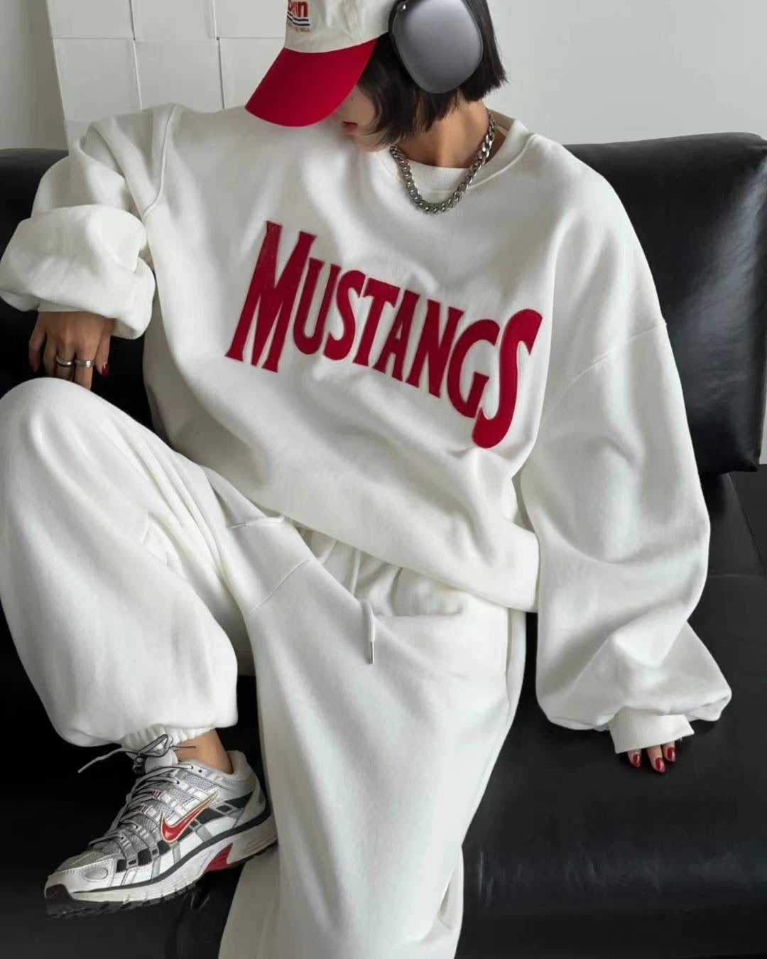 [ 每年冬天都必備的大衛衣! ] Mustangs Kimo Oversized Sweatshirt