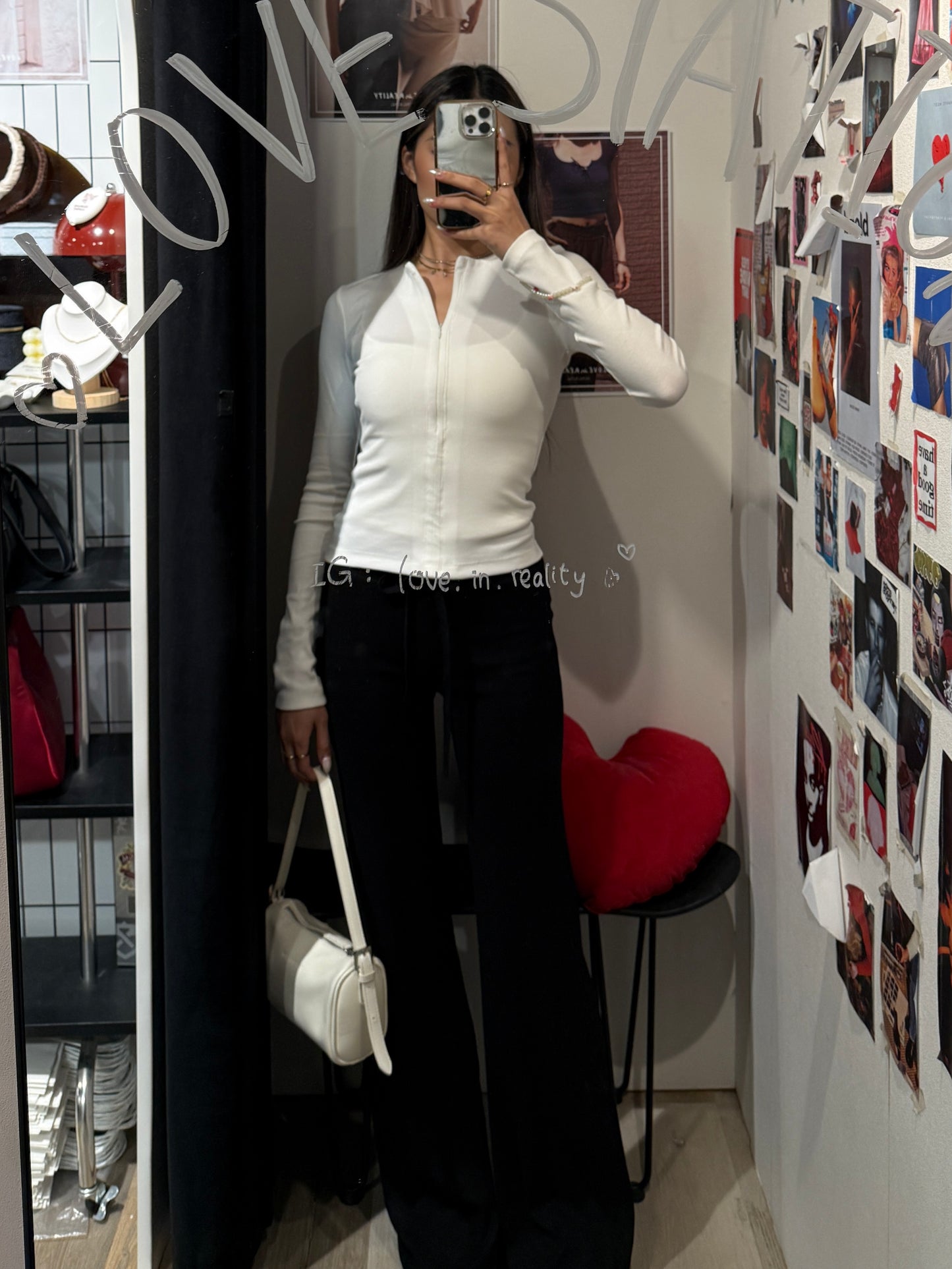 [ 🆕 歐美 Pilates girl 💌 貼身拉鍊 top ] Half-Zip Up Skinny Top - 3 colours