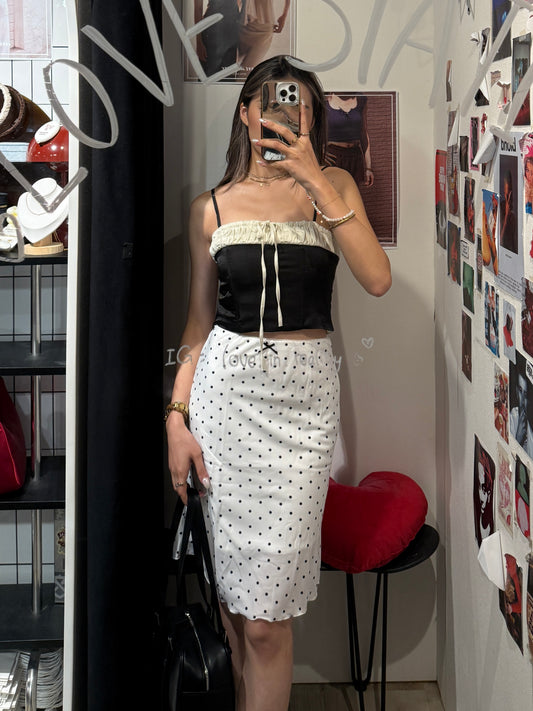 [ 🆕 歐陸風情 ☕️ 彈性雙層半身裙 ] Upon A Time Midi Skirt - 3 colours