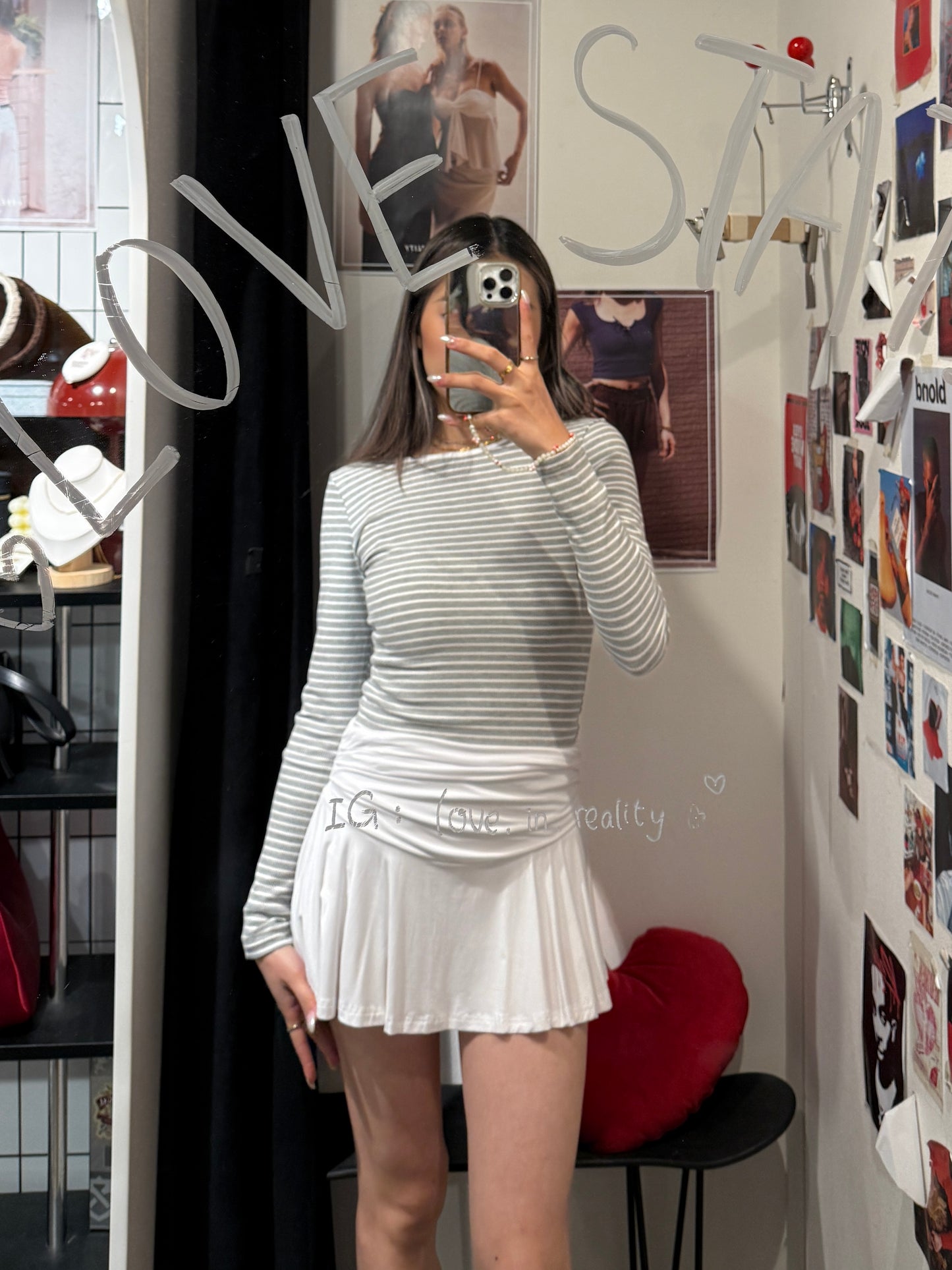 [ 🆕 大露背! 🧊🍸 經典橫閒連體衫 ] Backless Bodysuit Stripes - 2 colours