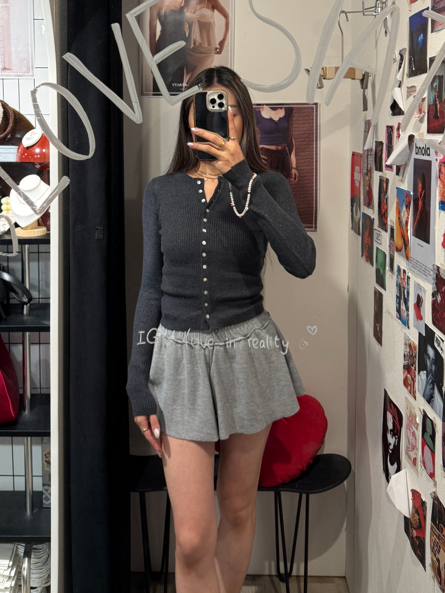 [ 🆕 極力推介 🔥 質感滿分 實用率 max! 基礎針織 cardigan ] Line Up Button Cardigan - 3 colours