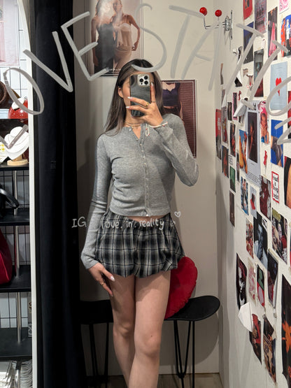 [ 🆕 極力推介 🔥 質感滿分 實用率 max! 基礎針織 cardigan ] Line Up Button Cardigan - 3 colours