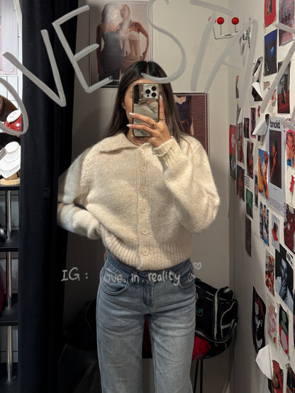 [Store Exclusive] Fluffy Button Up Jacket