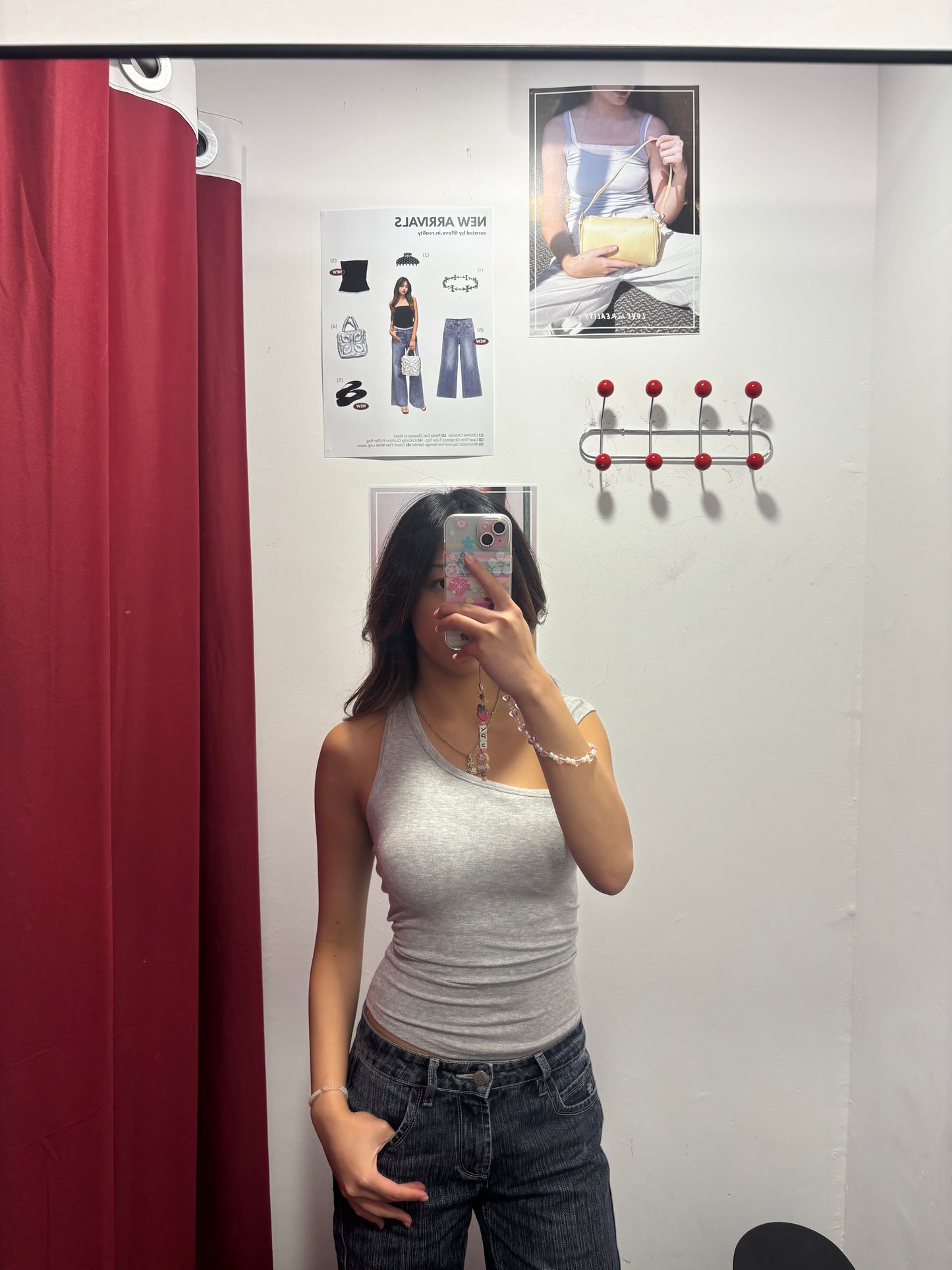 🆕 Asymmetric Cutout Ribbed Tank (with pads) - 3 colours