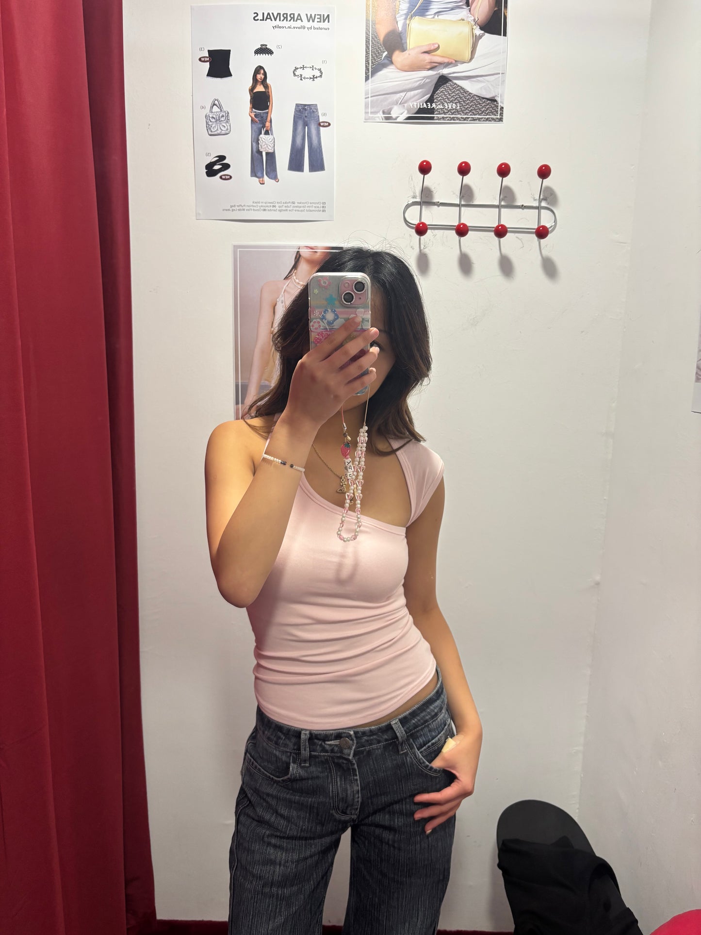 🆕 Asymmetric Cutout Ribbed Tank (with pads) - 3 colours