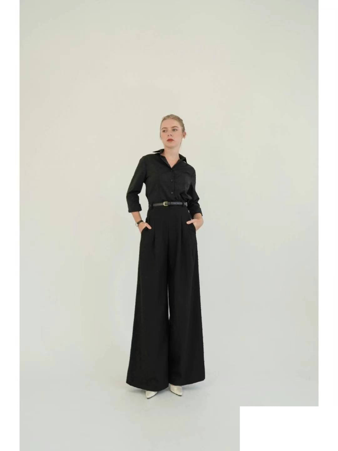 [ 高高質! 高腰大闊腳褲 ] High-waist Super Wide Leg Pants