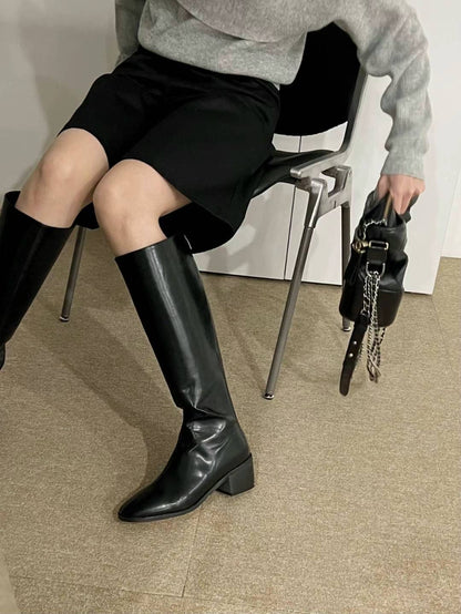 [ 完美高踭長靴!! ] Superb Knee High Heel Boots - 2 colours
