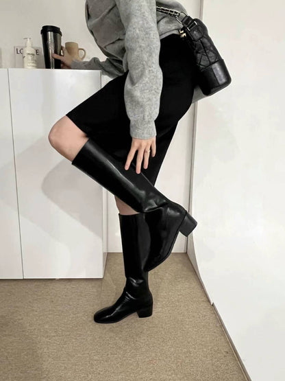 [ 完美高踭長靴!! ] Superb Knee High Heel Boots - 2 colours