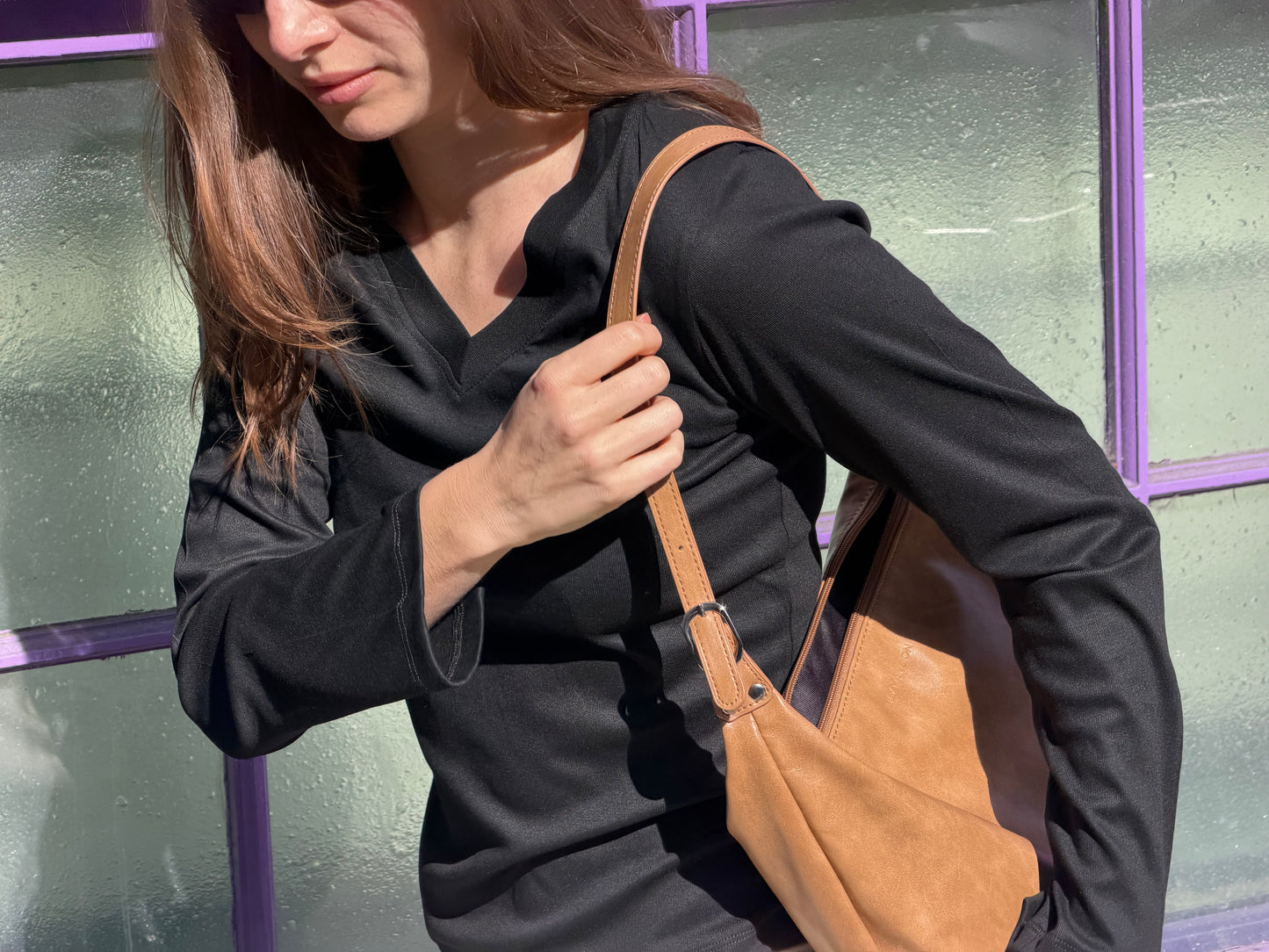 July Mansion - Large Bente in Almond Brown
