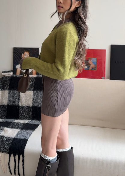 [ 🆕 親膚雲感~ 輕盈保暖~ 高質安哥拉山羊毛冷衫 ] Fleecy Angora Cardigan - 7 colours