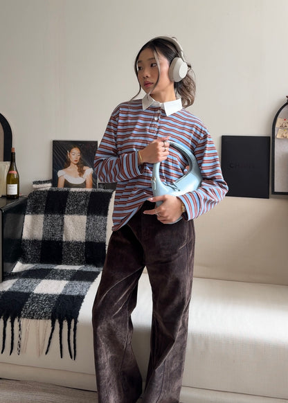 [ 🆕 大推款!! 秋冬絨面 極厚實+靚料+靚 cut ] Fall Velvet Wide-Leg Pants - 2 colours