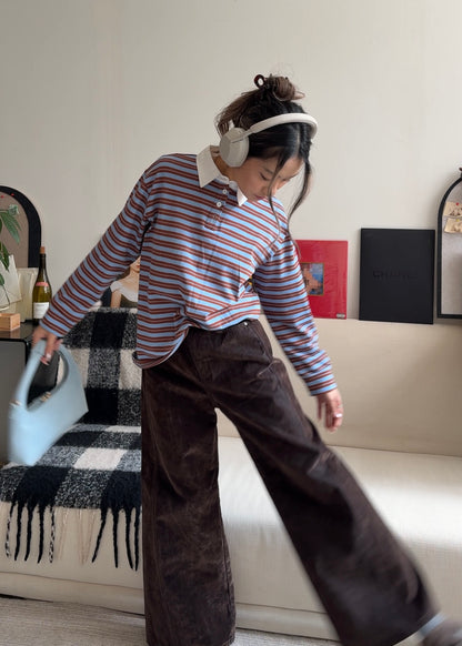 [ 🆕 大推款!! 秋冬絨面 極厚實+靚料+靚 cut ] Fall Velvet Wide-Leg Pants - 2 colours