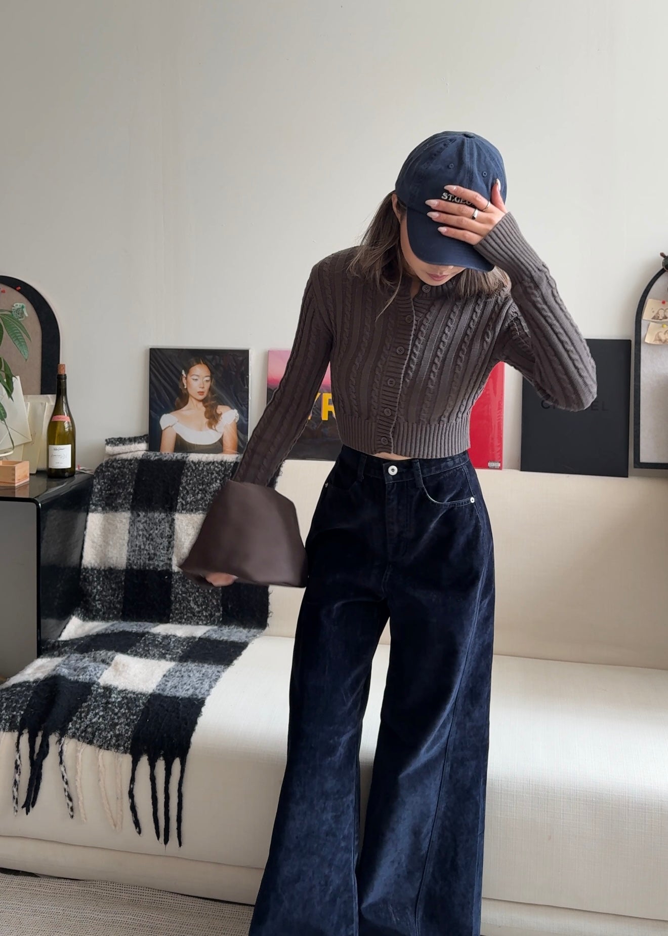 [ 🆕 大推款!! 秋冬絨面 極厚實+靚料+靚 cut ] Fall Velvet Wide-Leg Pants - 2 colours