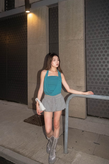 🆕 Bubble Hem Sweatshirt Mini Skirt - 2 colours
