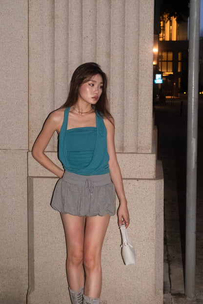 🆕 Bubble Hem Sweatshirt Mini Skirt - 2 colours