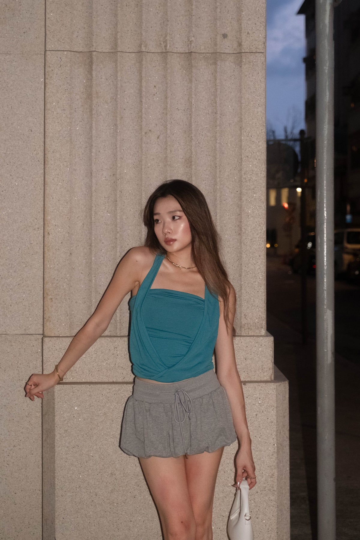 🆕 Bubble Hem Sweatshirt Mini Skirt - 2 colours