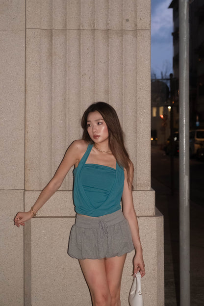 🆕 Bubble Hem Sweatshirt Mini Skirt - 2 colours