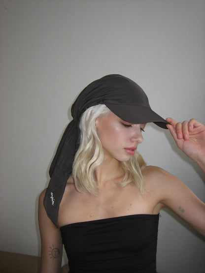 July Mansion - Harp in Dark Brown