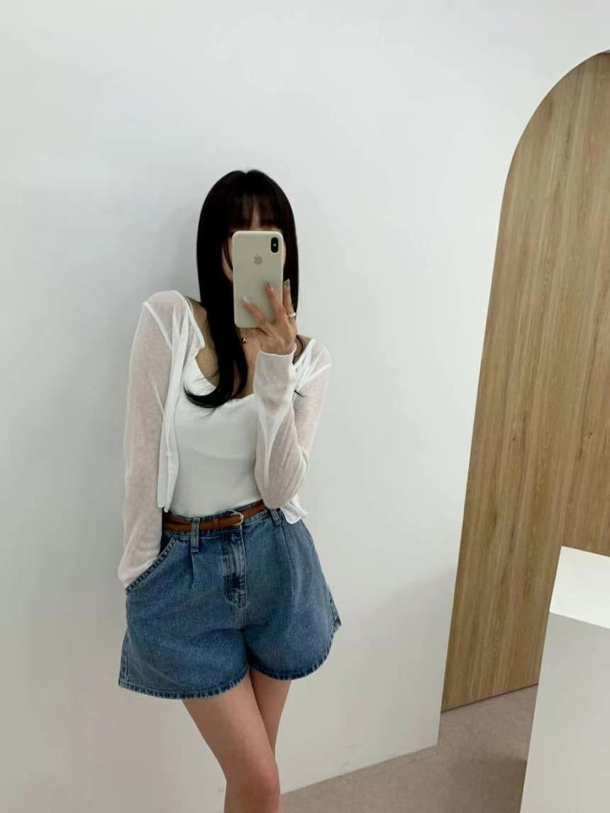 [ 新品優惠 🆕 超顯瘦! A字短褲 ] Jessy Denim Shorts