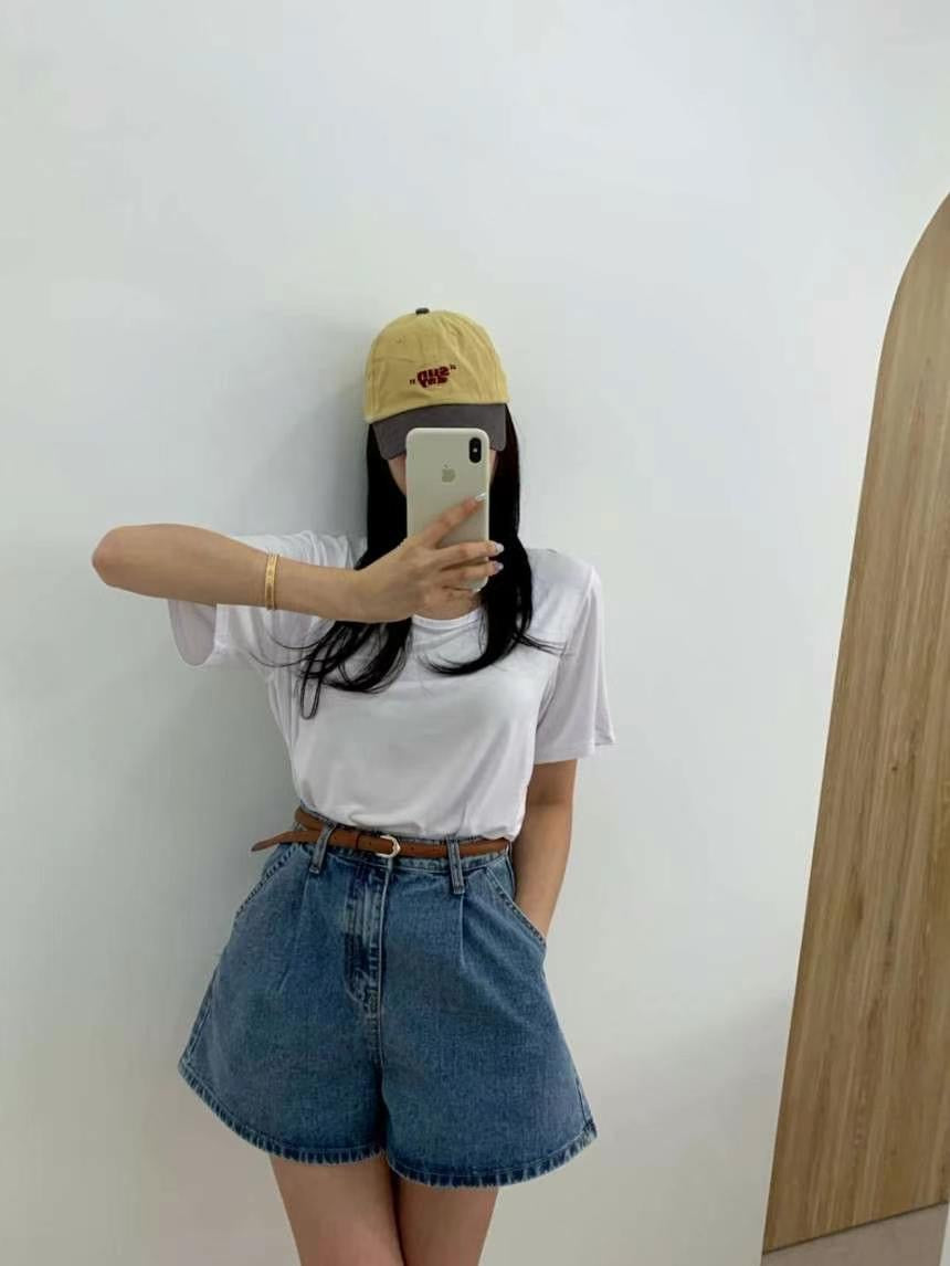 [ 新品優惠 🆕 超顯瘦! A字短褲 ] Jessy Denim Shorts