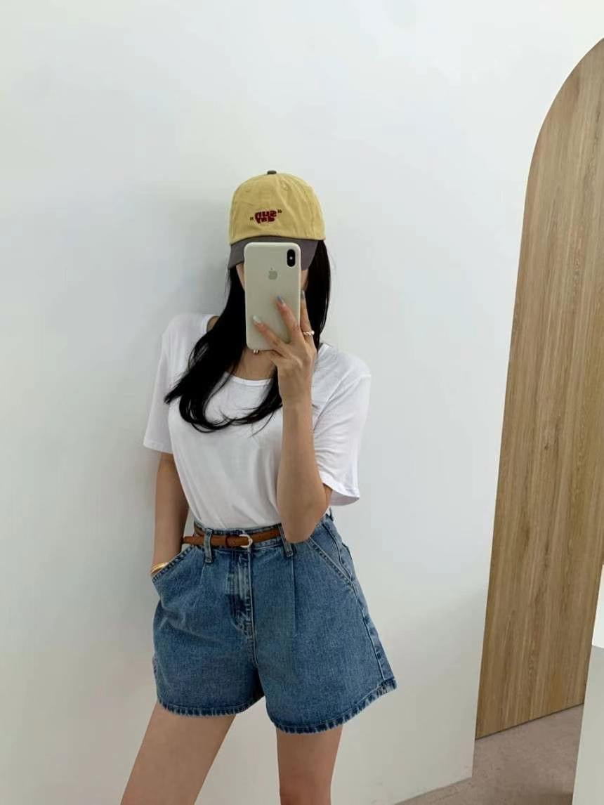 [ 新品優惠 🆕 超顯瘦! A字短褲 ] Jessy Denim Shorts