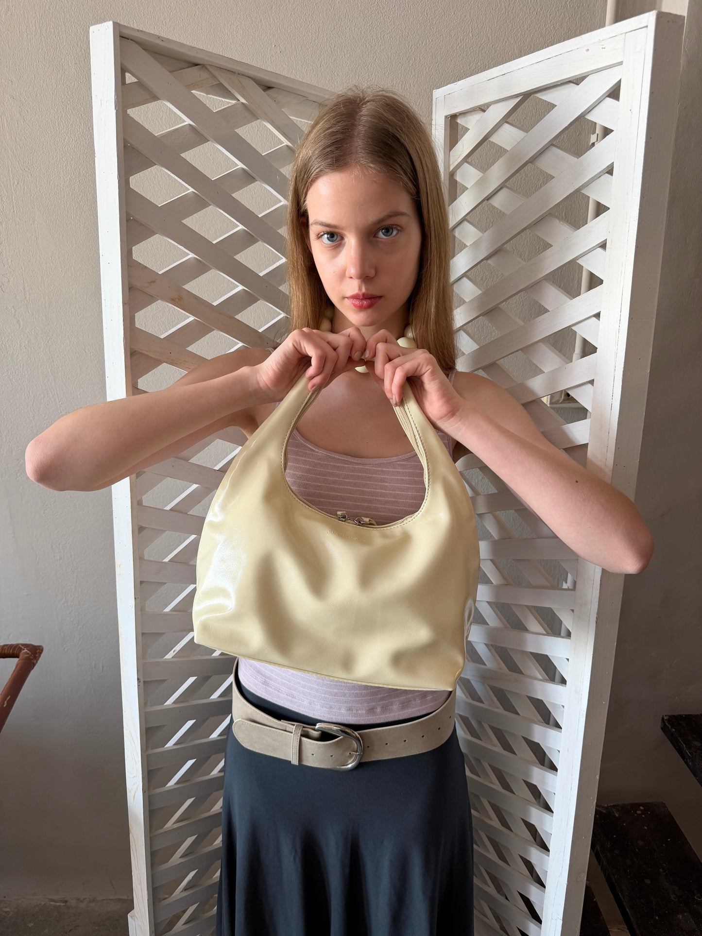 July Mansion - Medium Jersey in Lemon Tart