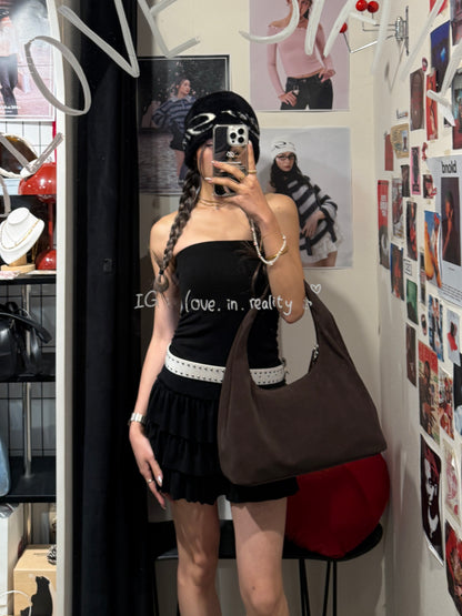 [ 🆕 簡約小性感~ 連身裙褲 ] Cupcake Romper - 2 colours