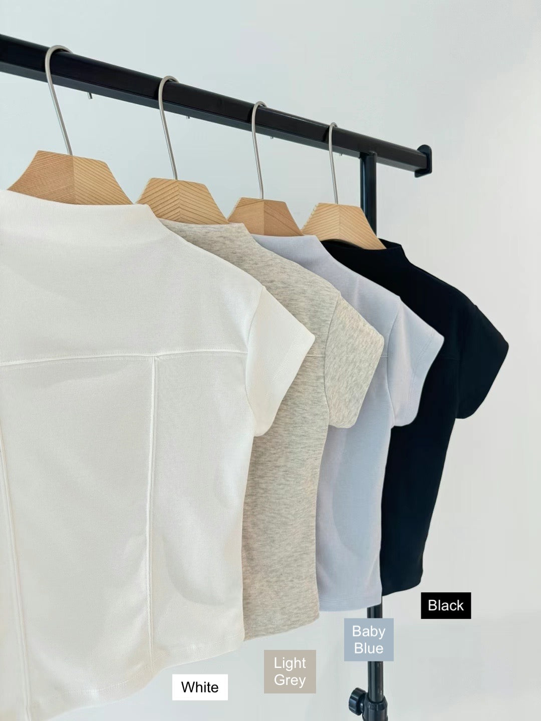 [ 氣質簡約百搭 top ] Subtle Baby Turtle Neck Tee - 4 colours