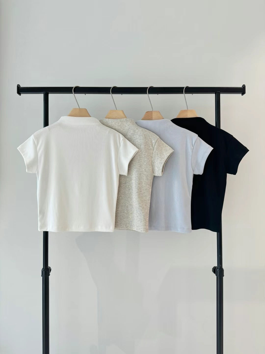 [ 氣質簡約百搭 top ] Subtle Baby Turtle Neck Tee - 4 colours