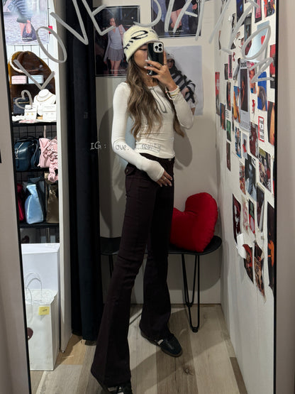 [ 🆕 巨舒服 & 顯瘦!! 彈性貼身喇叭褲 ] Mid Skinny Flare Pants - 2 colours