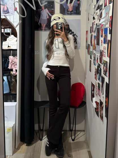 [ 🆕 巨舒服 & 顯瘦!! 彈性貼身喇叭褲 ] Mid Skinny Flare Pants - 2 colours