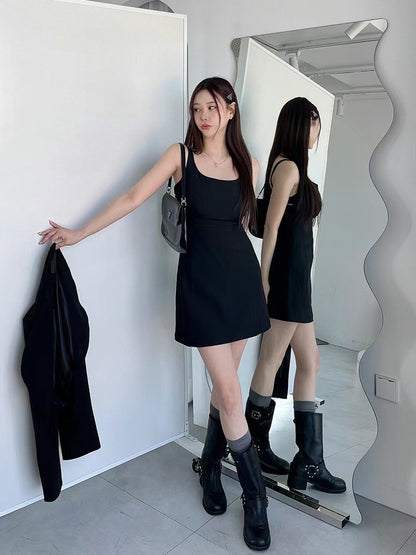 [ 氣質擔當~ 西裝料連身裙 ] Worth The Wait Mini Dress - 3 colours