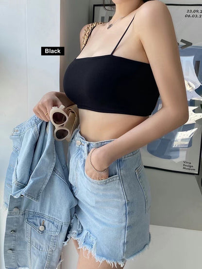 [ 清爽大露背~ 短款 Bra Top ] 
Get Ahead Backless Bra Top - 7 colours