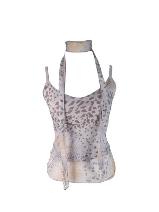NEW Leopard Sheer Cami - 2 colours