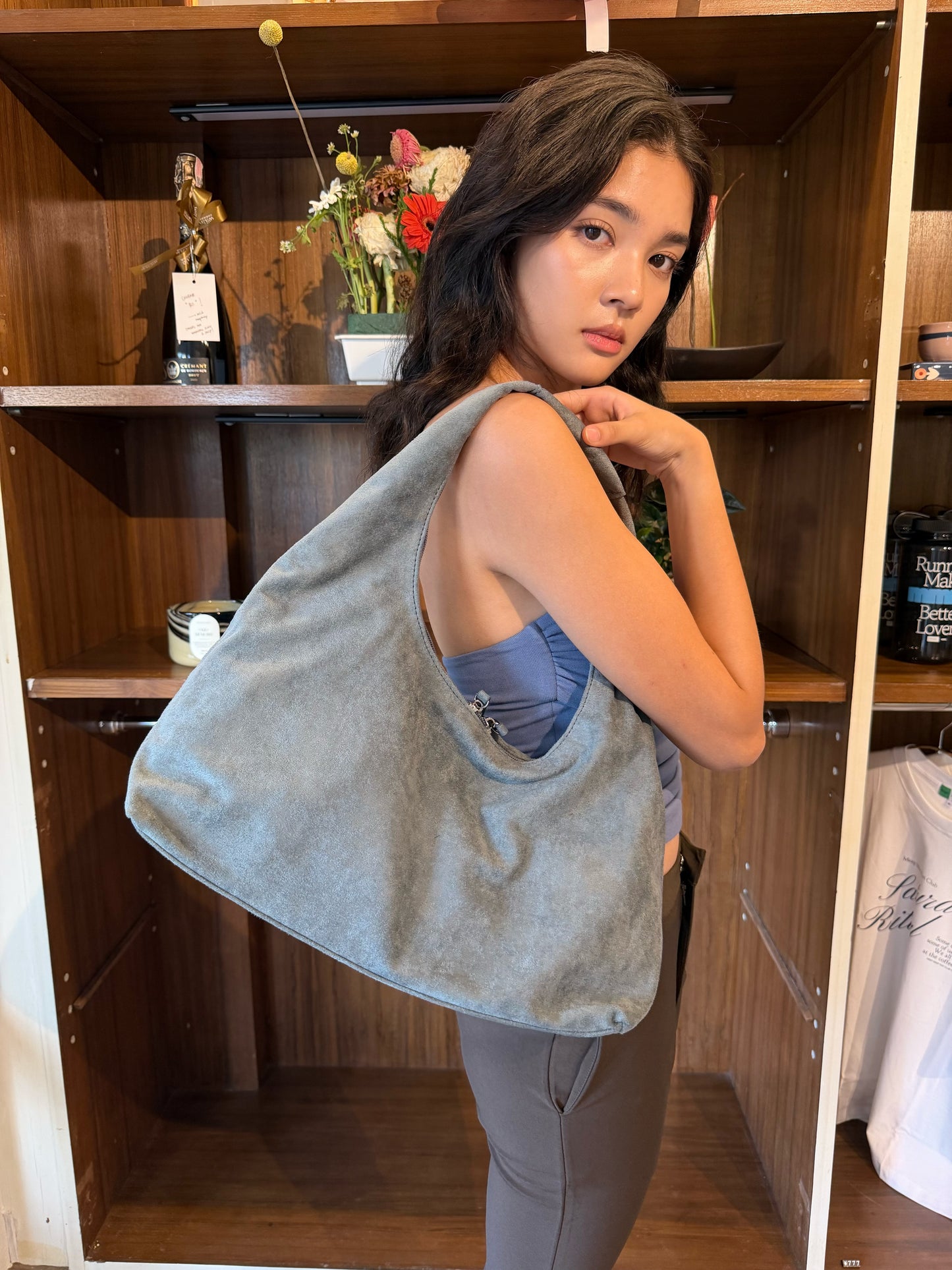 July Mansion - Large Jersey in Blueberry