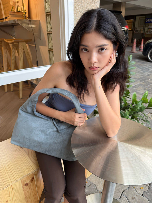 July Mansion - Large Jersey in Blueberry