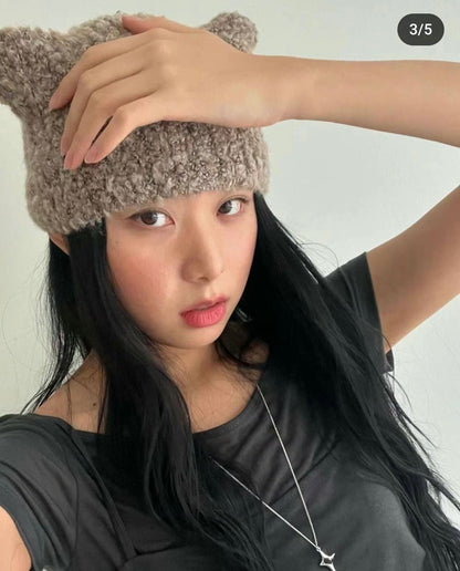 [ 貓貓耳仔~ 針織冷帽 ] Baby Cat Beanie - 5 colours
