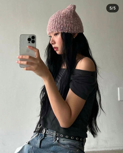 [ 貓貓耳仔~ 針織冷帽 ] Baby Cat Beanie - 5 colours