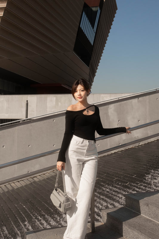 [ 🆕 有驚喜! 被毛毛包圍~ 超舒服直腳牛仔 ] Dusty Soft Pants - 3 colours