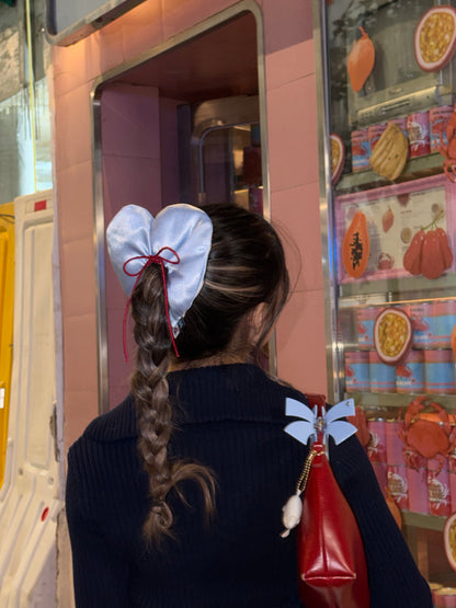 Kokooky X Love In Reality / Heart Puffer Scrunchie