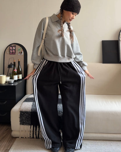 [ 衣櫥必備～ 不顯 pat 大的運動風長褲 ] Uni Sweatpants - 4 colours