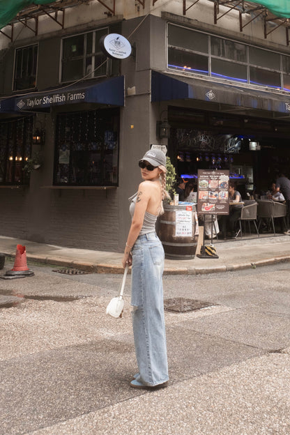 [ 多種着法+ 超軟熟 露背 Bra top] Versatile Backless Padded Top - 4 colours