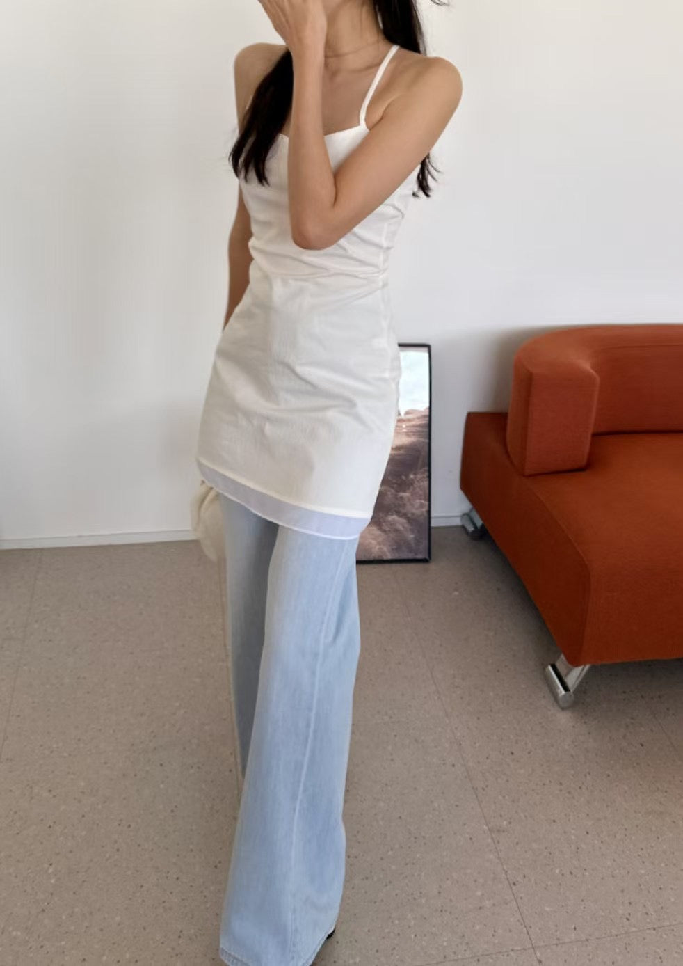 [ 綁繩露背✨連身短裙 ] Urban Backless Dress - 2 colours