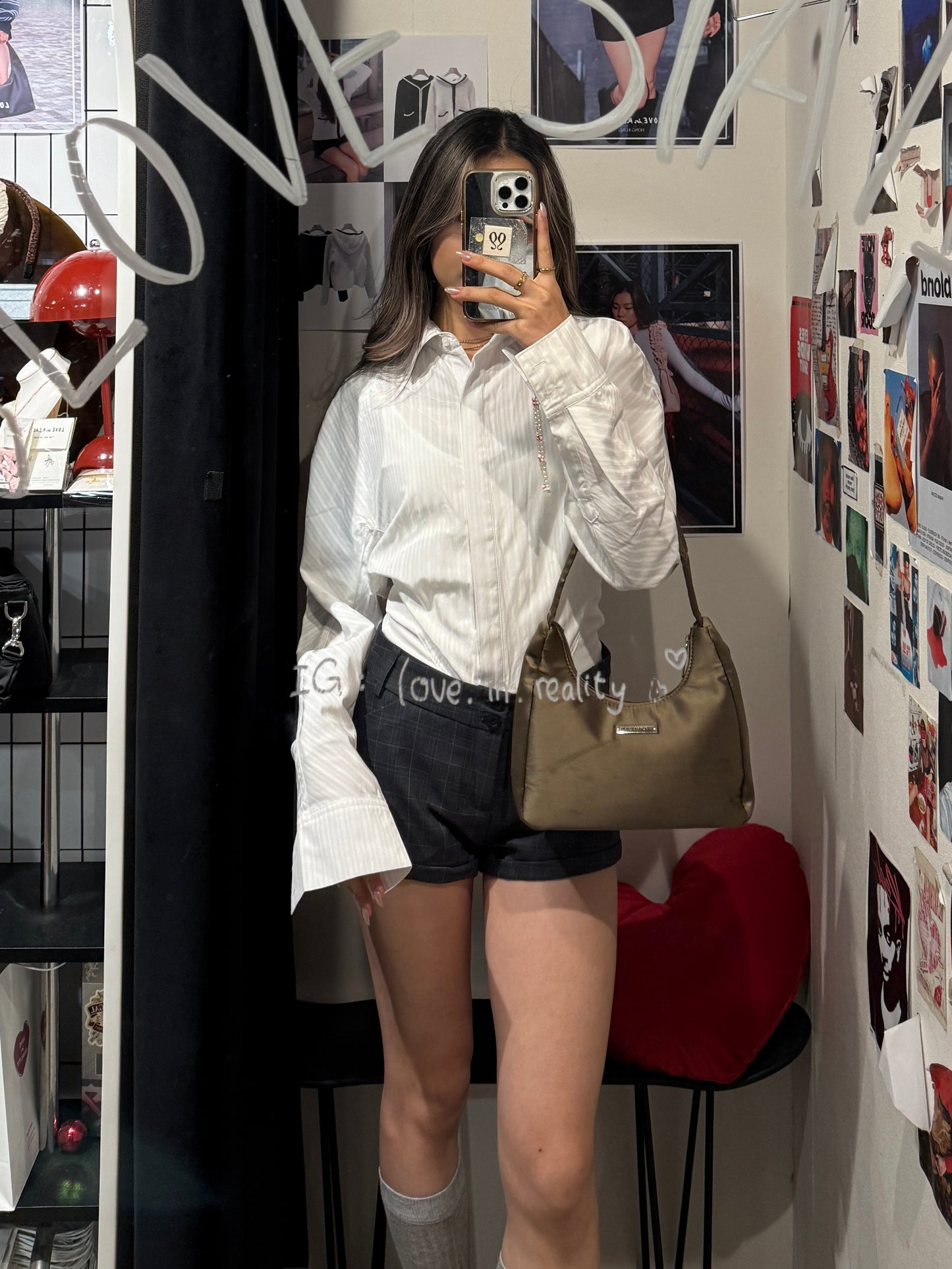 [NEW] Mia Shirt Bodysuit - 2 colours